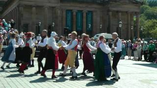 Swedish traditional folk dance Hambo amp Väva Vadmal [upl. by Leonor161]