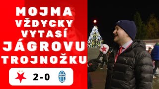 🔴⚪️ Slavia 2  0 Boleslav  Jakub Splavec  Mojma vždycky vytasí Jágrovu trojnožku [upl. by Lauren716]