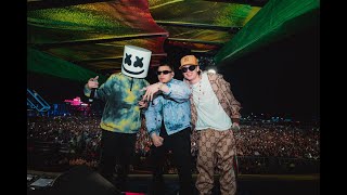 Marshmello Feat Peso Pluma amp Fuerza Regida Live EDC México 2023 Full Set [upl. by Cardinal]