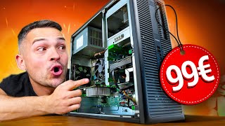 KRASS Wir bauen einen Gaming PC für unter 100€ [upl. by Follmer]