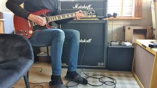 Marshall Gibson SG Standard  Brandonwound Ttop pickups Celestion Vintage 30  Classic Lead 80 [upl. by Ytsirc60]