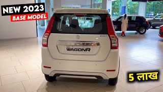 Wagon r 2023 New Model  2023 Model Wagon r  Price Specification Full Details Review [upl. by Einahpetse]