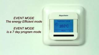 Raychem NRG DM Floor heating thermostat [upl. by Rica]