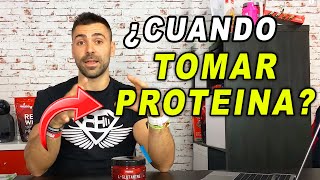 ➤ ¿CUANDO tomar PROTEÍNA  TRUCOS ✅ [upl. by Fairlie818]