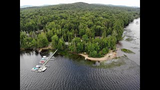 Risleys Rush Point Cottages  Raquette Lake [upl. by Siubhan]