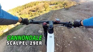 New Cannondale Scalpel Carbon Si Team 29er Ride Footage [upl. by Joshi]