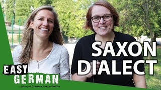 Saxon Dialect vs Standard German with Anja from Learn German with Anja [upl. by Eleda]