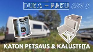 DUKABUILD OSA 8  KALUSTEIDEN TEKOA JA KATON PETSAUS [upl. by Alcott]