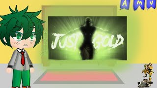 •Bnha react a amv do dio brandojust goldGCE• [upl. by Ahsasal]