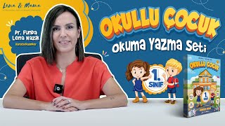 Okullu Çocuk 1 Sınıf Okuma Yazma Seti Yeni Müfredata Uyumlu [upl. by Yadrahc378]