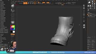 Pavlovich Workshop  Michael Pavlovich  ZBrush 2022 [upl. by Tedd779]