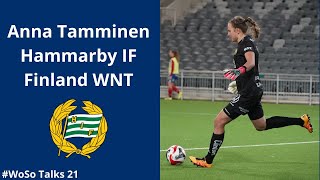 Anna Tamminen  Interview Hammarby IF  Finland WNT [upl. by Formica]