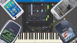 NOKIA TUNE HISTORY IN SYNTHESIA [upl. by Ruscher]