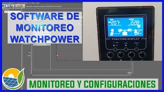 ⚙️ Software monitoreo y configuración de inversor solar WatchPower [upl. by Nnoryt496]