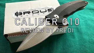 Brous Blades Caliber G10 Review  NOT Recommended [upl. by Hillman336]