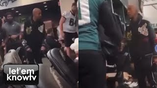 Gillie Goes To Talk To The Philadelphia Eagles In Their Locker Room As He Is Not Happy With Them [upl. by Akehsar164]