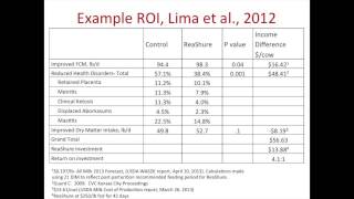 Success of Feeding Rumen Protected Choline  Ric Grummer PhD [upl. by Hinckley]