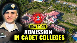 How to get Admissions in Cadet College 2024  how to take admission in cadet college 2024 [upl. by Suoirtemed]