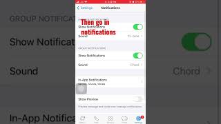 How to change whatsapp notification sound in iPhone [upl. by Westhead]