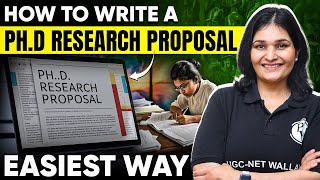 How To Write A PhD Research Proposal  Steps to Writing a Research Proposal  Priyanka Sharma [upl. by Netfa]