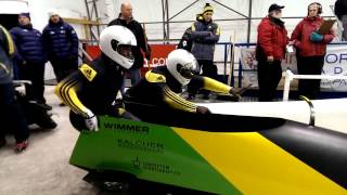 Jamaica Bobsled Team Sochi 2014 Qualification [upl. by Nivel]