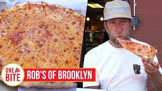 Barstool Pizza Review  Robs of Brooklyn Brooklyn NY presented by Tommy John [upl. by Goodhen]