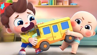 Play with Toys Gently  Sharing is Caring  Good Habits  Nursery Rhymes amp Kids Songs  BabyBus [upl. by Messab]