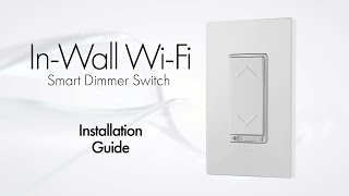 Installation Guide  InWall WiFi Dimmer Switch  TOPGREENER TGWF500D [upl. by Mundy448]