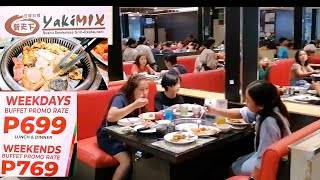 YAKIMIX RESTAURANT BUFFETSM NORTH EDSA QUEZON CITY PHILIPPINES [upl. by Halfdan]