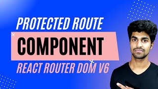 React Router v6 Authentication with Protected Routes Nested Routes Active Link  01 [upl. by Jaret477]