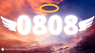 ANGEL NUMBER 0808  Meaning [upl. by Esaertal]