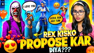 PN REX NEW GIRL FRIEND REVEAL 😲😲  MY REACTION 🤯💥 Garena Free Fire [upl. by Amoreta449]