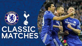 Chelsea 20 Tottenham  John Terry Strike Secures Victory 🏆  League Cup Final Classic Highlights [upl. by Adnarahs]