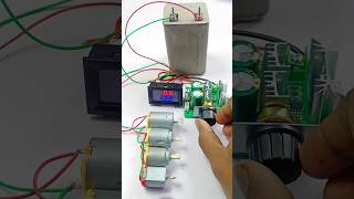 4 Types Dc Motor SpeedVoltage amp Amp Test • Motor Experiment shorts motor dcmotor [upl. by Jarietta]