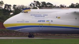 Antonov An225 Mriya em Viracopos VCP Campinas [upl. by Htiek316]