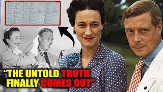 The Heartbreak Behind The Marriage of King Edward VIII and Wallis Simpson  Secret Letters [upl. by Drewett204]