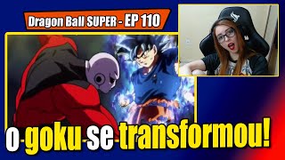 Ycass  Vendo Goku desperta o Instinto Superior 😮🔥  Dragon Ball SUPER  EP 110 REACT [upl. by Boothe614]