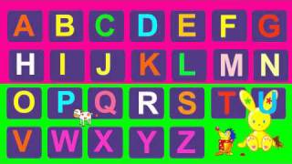 chanson de lAlphabet en français  French ABC alphabet song Frenchy Bunny [upl. by Havener]