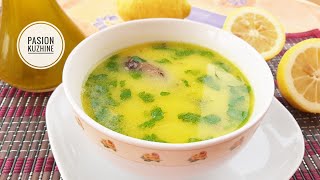 Supë me oriz  veze e limon vetem 20 minuta Rice soup with lemon [upl. by Kinelski]