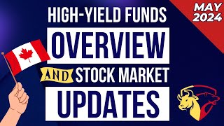 May 2024 High Yield Dividend Income Funds Overview amp Stock Market Update  Ep49 Canada [upl. by Wales482]