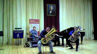 Bei Mir Bist Du Schön  jazz quartet Russian Tuba Workshop [upl. by Netaf]