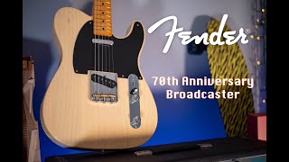 Fender 70th Anniversary Broadcaster  Project Music [upl. by Jerrold]