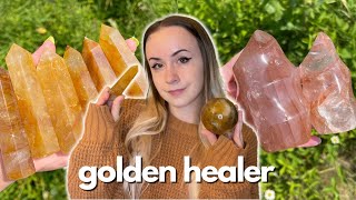 all about golden healer is it the same as fire quartz [upl. by Artima]