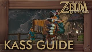 Zelda Breath of the Wild  Kass Guide All Shrine Quests Songs amp Return to Rito Village [upl. by Gentilis]