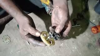 how to motorcycle oil pump repair [upl. by Aislehc]