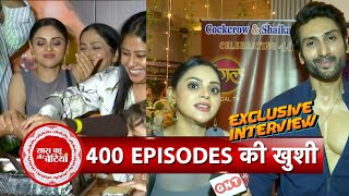 Exclusive Interview With Dangal TV Show Tose Naina Milaike Cast amp Crew on Completion of 400 Episodes [upl. by Shelbi525]