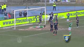 AVELLINOFROSINONE 30 HIGHLIGHTS 26A giornata serie b 20142015 [upl. by Romanas386]