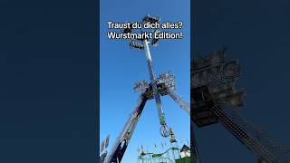 Was traust du dich  Wurstmarkt Bad Dürkheim 2023 Karussell Kirmes Volksfest short [upl. by Stacia697]