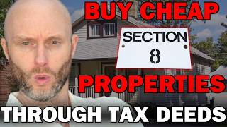 Buy Cheap Section 8 Property Through Tax Deeds [upl. by Shulem]