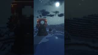 minecraft pillager outpost view in night the story of pillagerkbratul minecraft games kbratul [upl. by Thevenot]